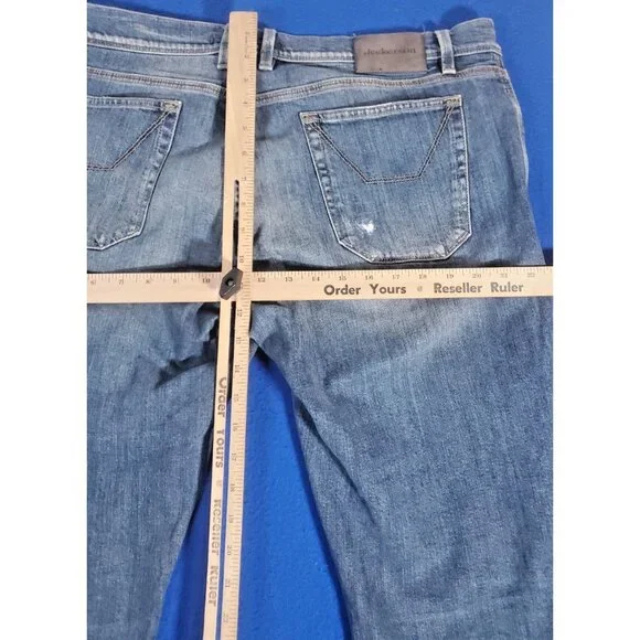 Jeckerson Vintage Slim Fit Boot Cut Denim Jeans Pants Men's Size 40 Jupa79ff - Picture 11 of 16